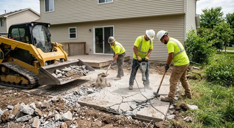 Concrete Floor Removal in Sacramento, CA