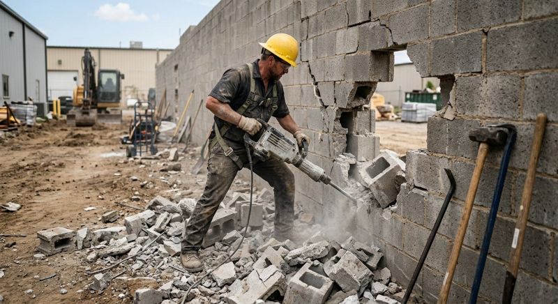 Concrete Wrecking in Sacramento, CA