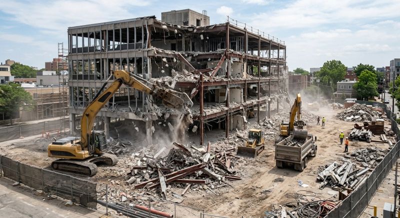 Apartment Demolition in Houston, TX
