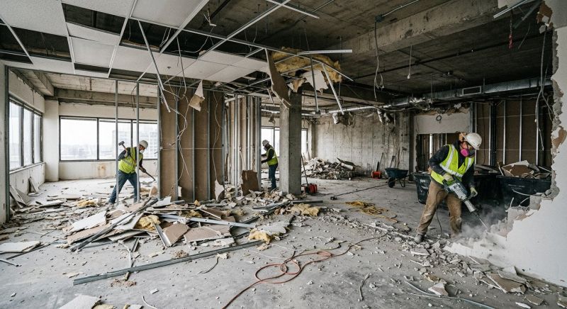 Commercial Property Demolition in Houston, TX