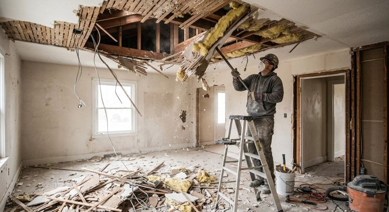 Drywall Removal in Sacramento, CA