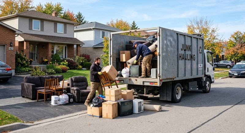 Garage Junk Hauling in Chico, CA