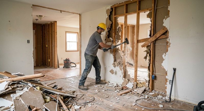 Hearth Demolition in Frederick, MD