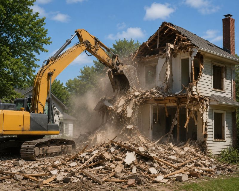 House Demolition Service in Beaumont, TX