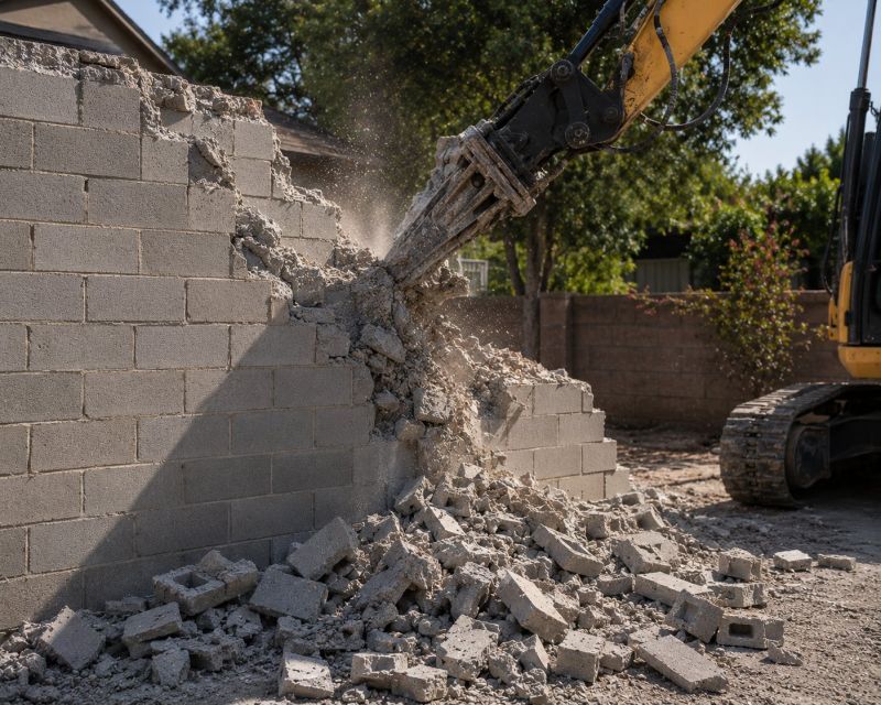 Masonry Demolition in Bergen County, NJ